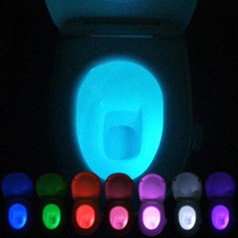 Luz Interna de Vaso Sanitário com Sensor de Movimento