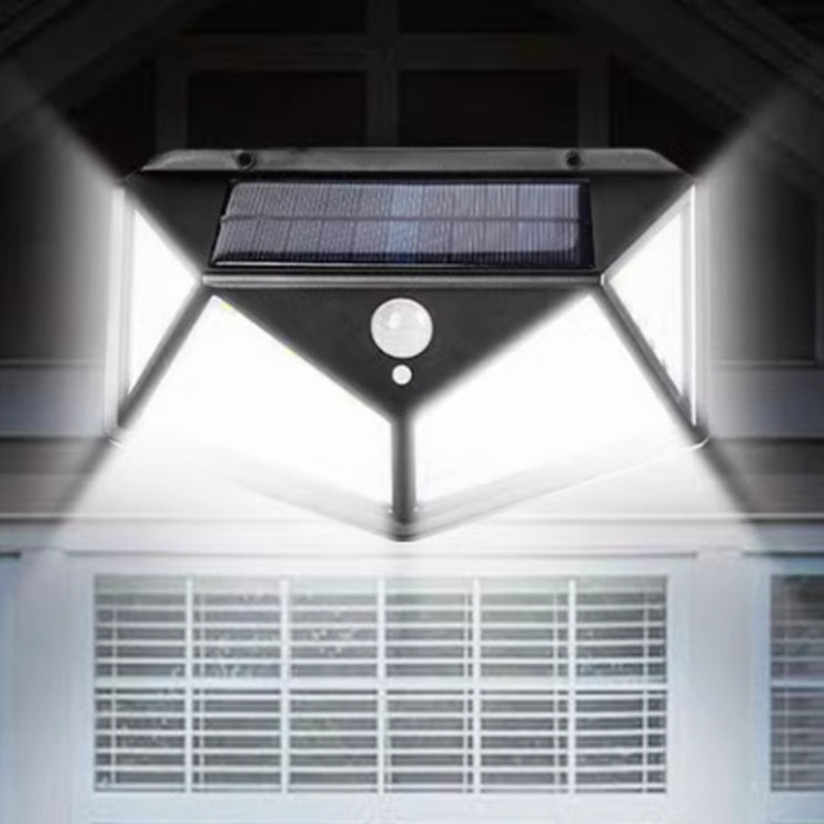 Super Luz com Sensor de Movimento e Painel Solar