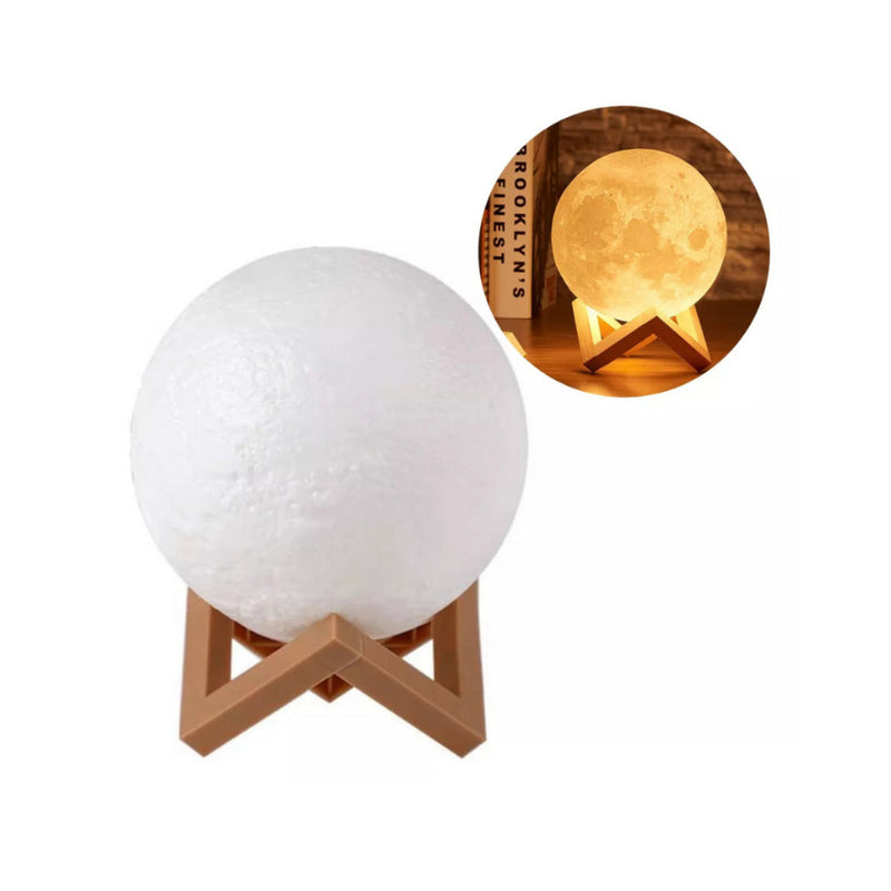 Lua Luminária 3D