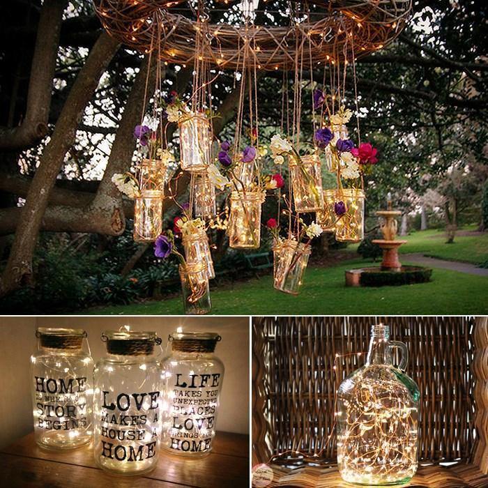 Kit com 10 Fio de Luz LED Fantasia
