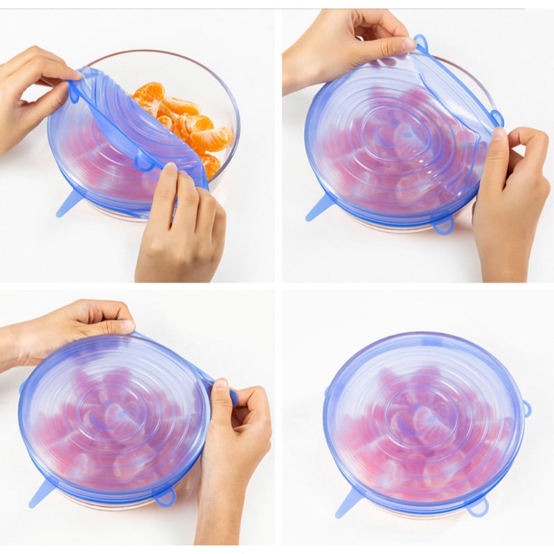 Tampas de Silicone Universais