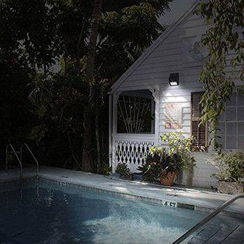 Luz de Segurança com Sensor de Movimento e Painel Solar