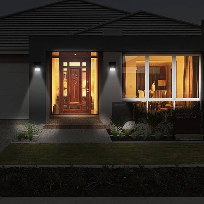 Luz de Segurança com Sensor de Movimento e Painel Solar
