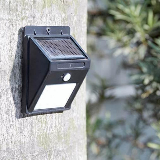 Luz de Segurança com Sensor de Movimento e Painel Solar