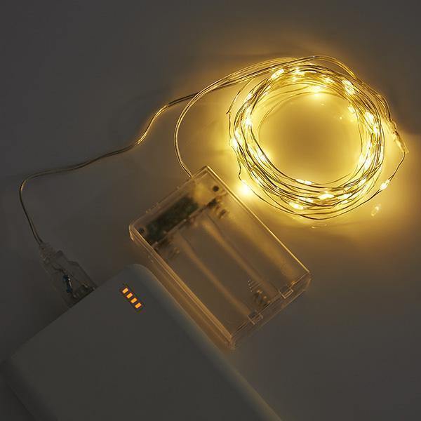 Kit com 10 Fio de Luz LED Fantasia