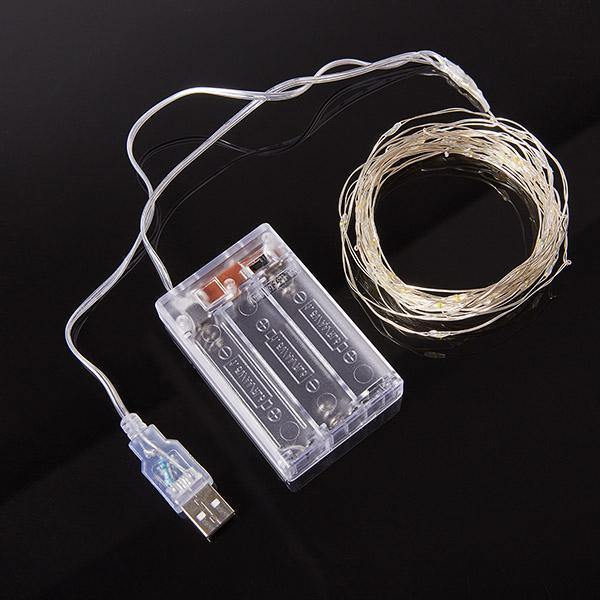 Kit com 10 Fio de Luz LED Fantasia
