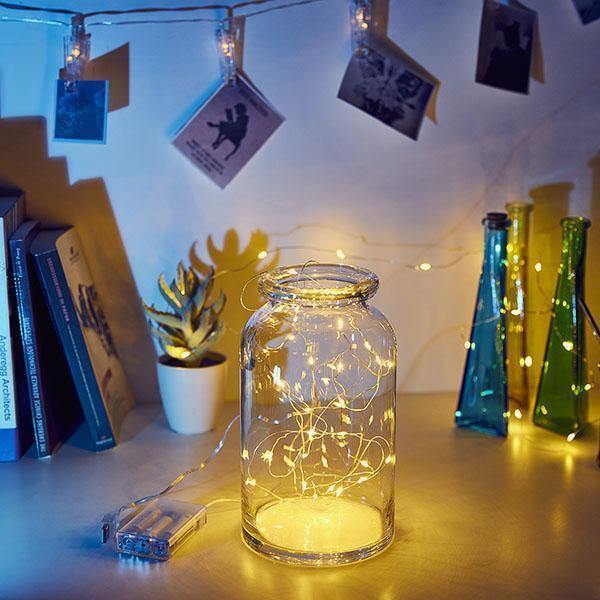Kit com 10 Fio de Luz LED Fantasia