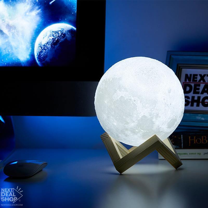 Lua Luminária 3D